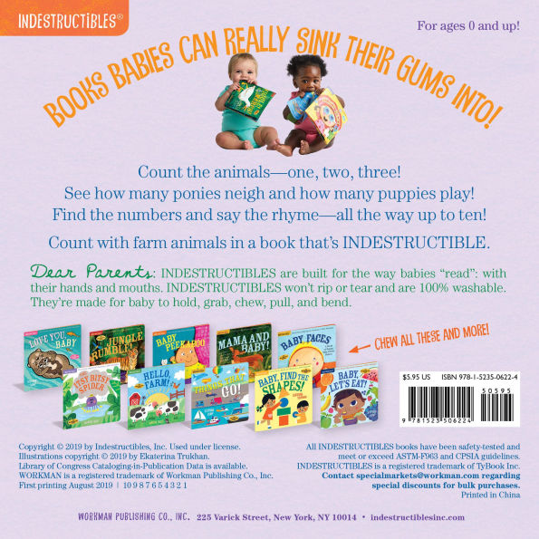 Baby, Let's Count! (Indestructibles Series)