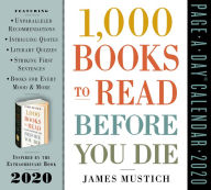 Free to download audio books 2020 1000 Books to Read Before You Die Page-A-Day Calendar (English literature) DJVU ePub by Mustich, James 9781523506606