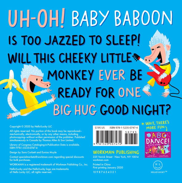 Good Night, Baboon!: A Bedtime Counting Book