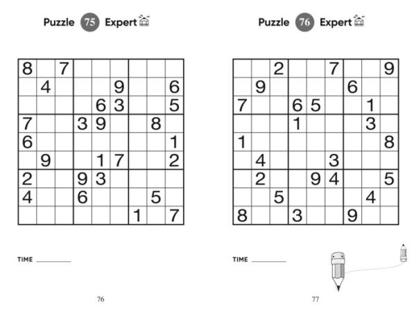 Sudoku #035 and #036 (Hard) - Free Printable Puzzles