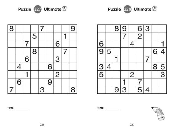 Killer Sudoku Puzzles (Fun With Sudoku #226, #227)