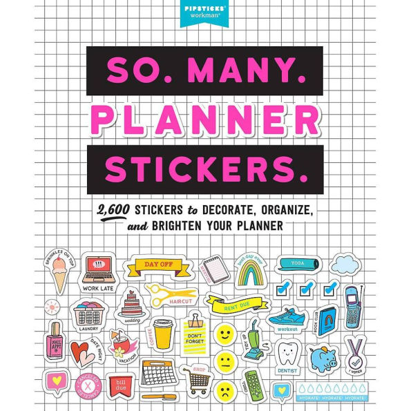 So. Many. Planner Stickers.