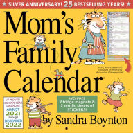 Book for mobile free download Mom's Family Wall Calendar 2022 in English 9781523508204 by Sandra Boynton 