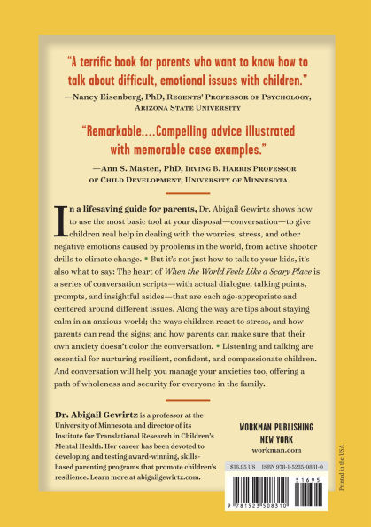 When the World Feels Like a Scary Place: Essential Conversations for Anxious Parents and Worried Kids