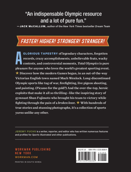 Total Olympics: Every Obscure, Hilarious, Dramatic, and Inspiring Tale Worth Knowing