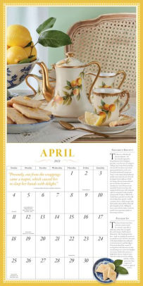 2021 The Collectible Teapot Tea Wall Calendar Calendar Author Shax