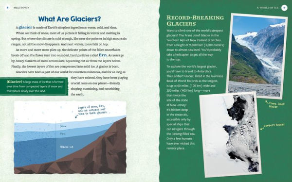 Meltdown: Discover Earth's Irreplaceable Glaciers and Learn What You Can Do to Save Them