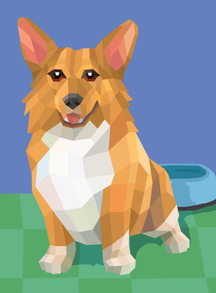 Paint by Sticker: Dogs: Create 12 Stunning Images One Sticker at a Time!