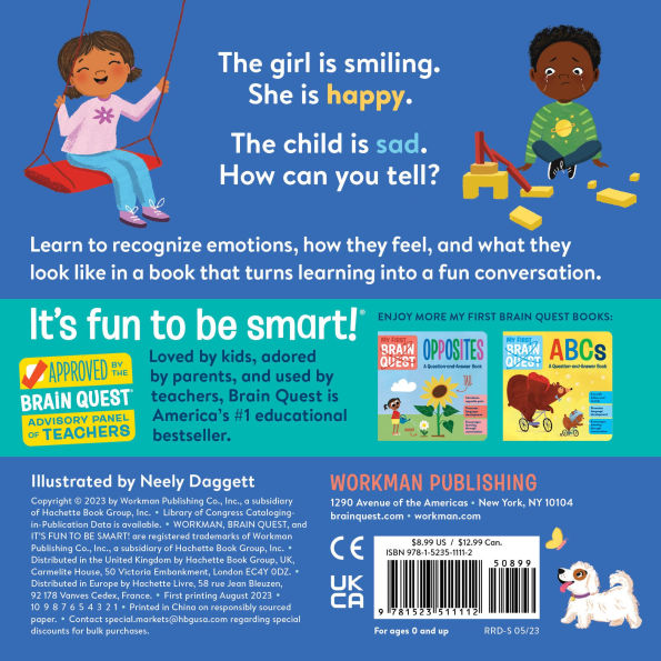 My First Brain Quest Feelings: A Question-and-Answer Book