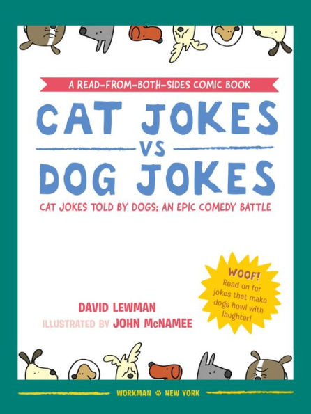 Cat Jokes vs. Dog Jokes/Dog Jokes vs. Cat Jokes: A Read-from-Both-Sides Comic Book