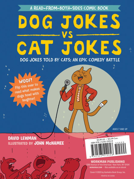 Cat Jokes vs. Dog Jokes/Dog Jokes: A Read-from-Both-Sides Comic Book