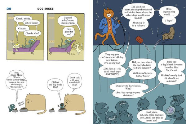 Cat Jokes vs. Dog Jokes/Dog Jokes vs. Cat Jokes: A Read-from-Both-Sides Comic Book