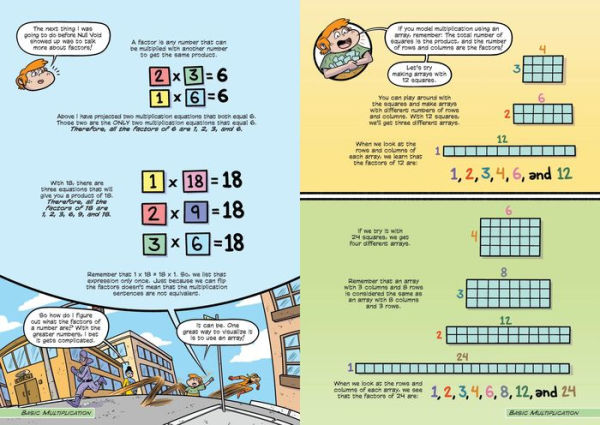 The Solvers Book #1: The Divmulti Ray Dilemma: A Math Graphic Novel: Learn Multiplication and Division!