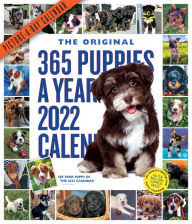 2022 365 Puppies-A-Year Picture-A-Day Wall Calendar