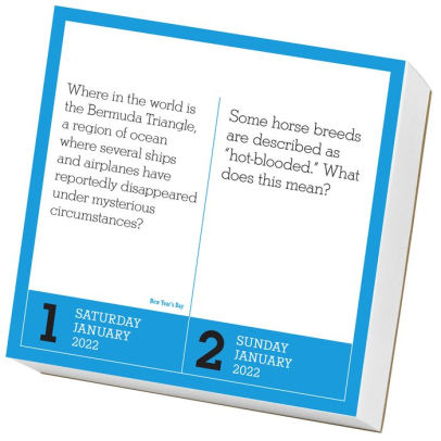 2022 365 Days of Amazing Trivia! Page-A-Day Calendar by Workman