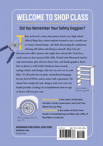 Shop Class for Everyone: Practical Life Skills 83 Projects: Plumbing · Wood & Metalwork Electrical Mechanical Domestic Repair