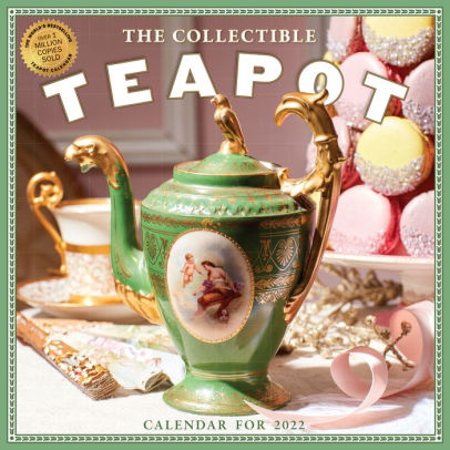 2022 Collectible Teapot & Tea Wall Calendar by Workman Calendars, Shax