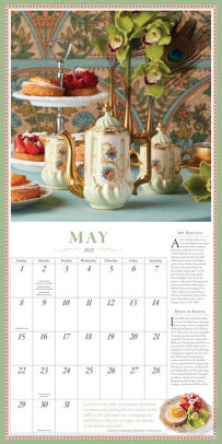 2022 Collectible Teapot & Tea Wall Calendar by Workman Calendars, Shax