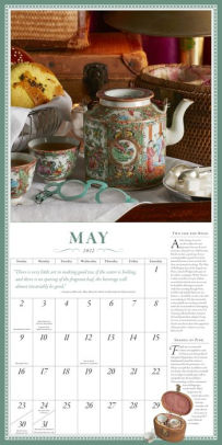 2022 Collectible Teapot & Tea Wall Calendar by Workman Calendars, Shax