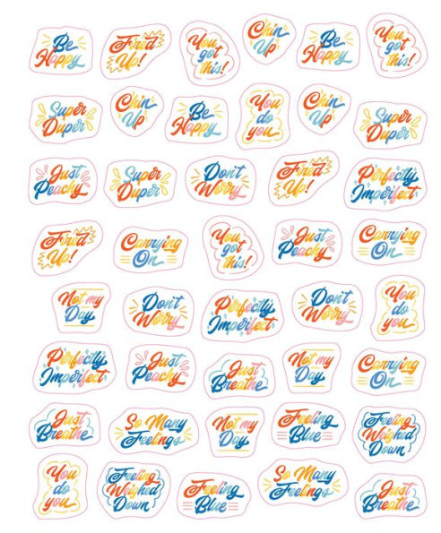 So. Many. Feelings Stickers.: 2,700 Stickers for Every Mood