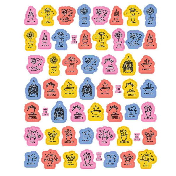 So. Many. Feelings Stickers.: 2,700 Stickers for Every Mood