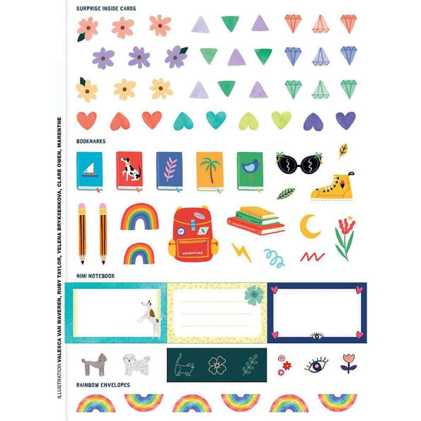 The Kids' Book of Sticker Love: Paper Projects to Make & Decorate