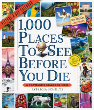 2022 1,000 Places to See Before You Die Picture-A-Day Wall Calendar