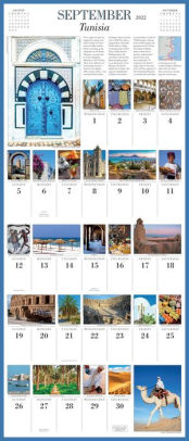 2022 1,000 Places to See Before You Die Picture-A-Day Wall Calendar by