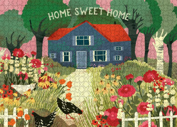 Home Sweet Home 1,000-Piece Puzzle: (Flow) for Adults Families Picture Quote Mindfulness Game Gift Jigsaw 26 3/8