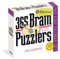 Best seller books 2018 free download 2022 Mensa 365 Brain Puzzlers Page-A-Day Calendar by  RTF ePub