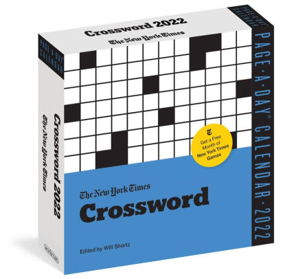 2022 the new york times daily crossword page a day calendar by workman calendars barnes noble