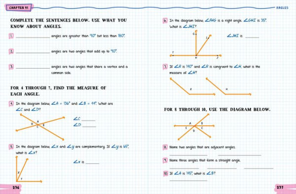 The Big Fat Middle School Math Workbook: 600 Math Practice Exercises