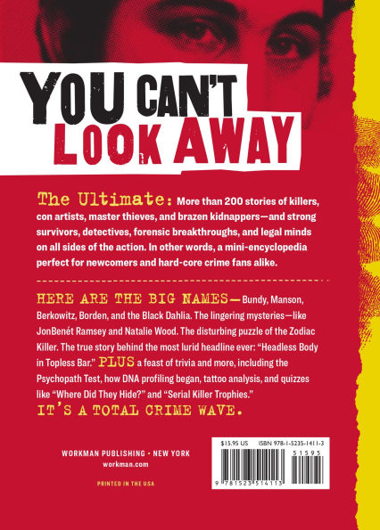The True Crime File: Serial Killers, Famous Kidnappings, Great Cons, Survivors & Their Stories, Forensics, Oddities Absurdities, Quotes Quizzes