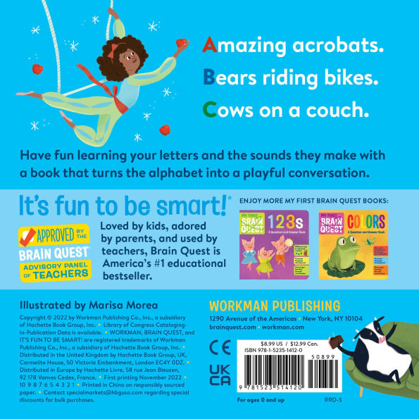 My First Brain Quest ABCs: A Question-and-Answer Book