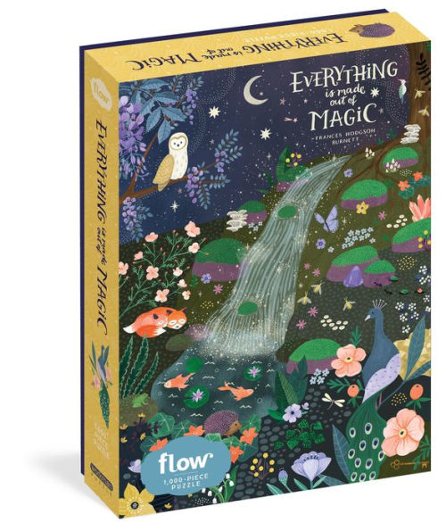 Everything Is Made Out of Magic 1,000-Piece Puzzle (Flow): for Adults Families Picture Quote Mindfulness Game Gift Jigsaw 26 3/8