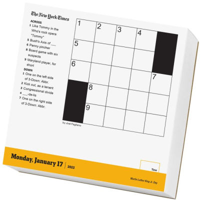 2022 The New York Times Mini Crossword Page-A-Day Calendar by Workman Calendars, Joel Fagliano