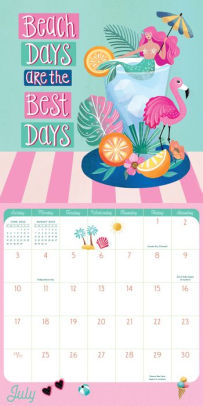 2022 Mermaid Life Mini Wall Calendar by Workman Calendars | Barnes & Noble®