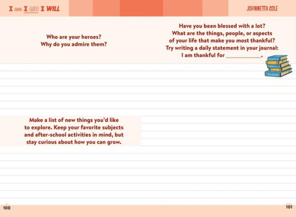 I Am, I Can, I Will: A Guided Journal of Self-Discovery for Black Girls