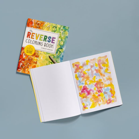 Reverse Coloring Book for Adults children teens Instant Digi - Inspire  Uplift