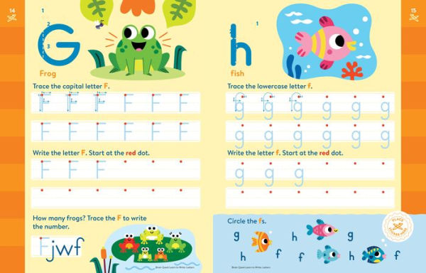 Brain Quest Learn to Write: Letters