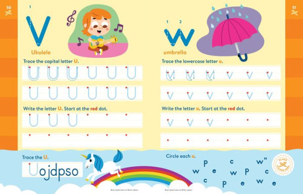 Brain Quest Learn to Write: Letters