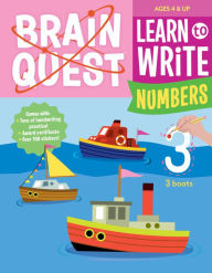 Free download online Brain Quest Learn to Write: Numbers  9781523516018