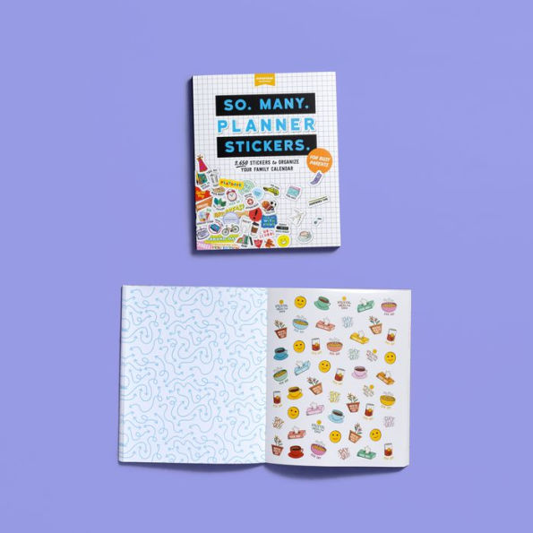 So. Many. Planner Stickers. For Busy Parents: 2,650 Stickers to Organize  Your Family Calendar by Pipsticks+Workman, Paperback