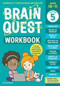 Free best seller books download Brain Quest Workbook: 5th Grade Revised Edition  9781523517398