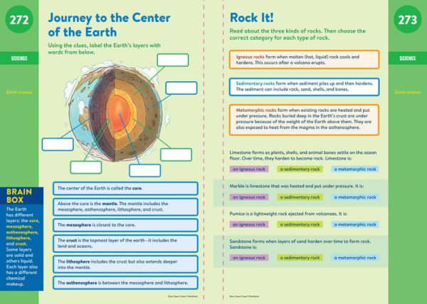 Brain Quest Workbook: 5th Grade Revised Edition