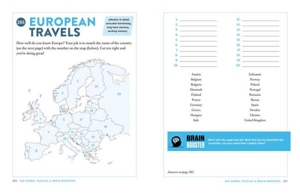 440 Games, Puzzles & Brain Boosters Specially Designed to Keep Your Mind Sharp