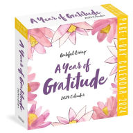 Title: A Year of Gratitude Page-A-Day Calendar 2024