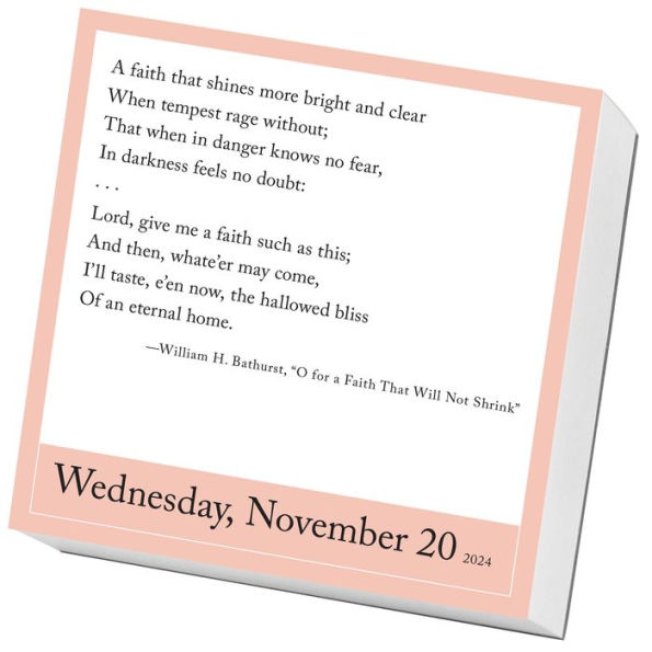 A Prayer for Every Day PageADay Calendar 2024 by Workman Calendars