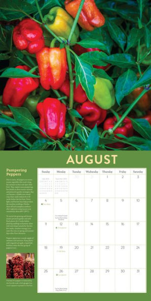 The Year Round Vegetable Gardener Wall Calendar 2024 Expert Advice For Growing Your Own Food 7671