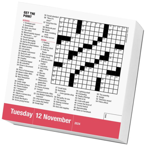 Mensa® 10-Minute Crossword Puzzles by Workman Calendars